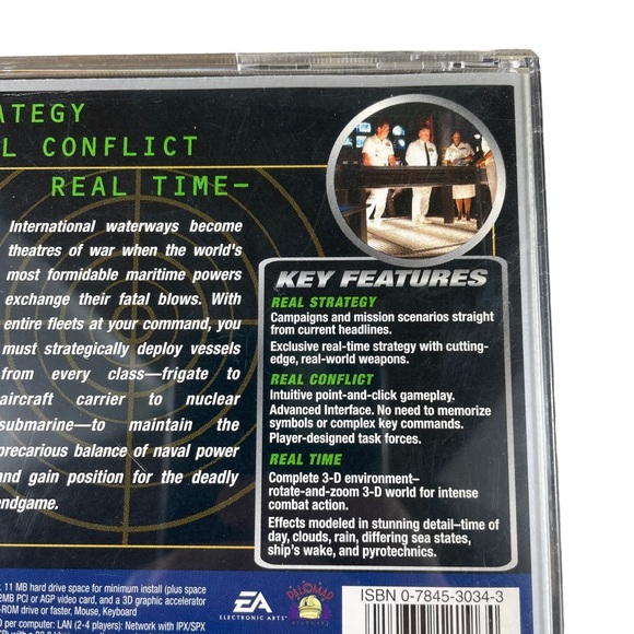 Jane’s Combat Simulations Fleet Command Real Time Naval Strategy Computer Game E - Picture 14 of 16